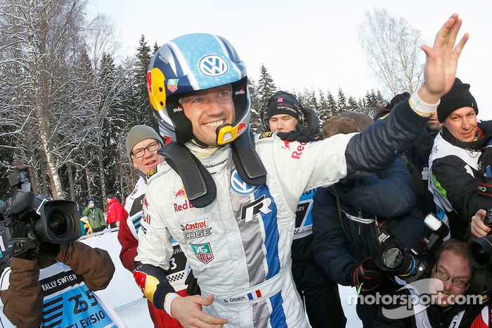 Sébastien Ogier, seis veces campeón del mundo del WRC (de 2013 a 2018)