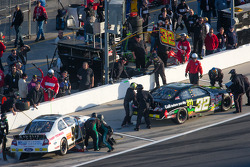 Pit stop for Mason Mingus and Mason Mitchell