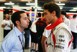 Nicolas Todt et son poulain Jules Bianchi