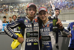 1. Jorge Lorenzo, 2. Valentino Rossi