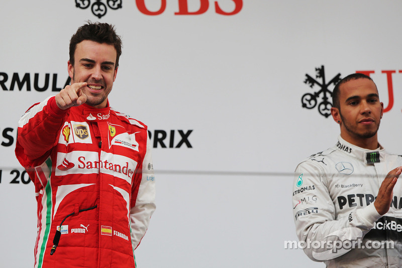 Fernando Alonso, 1º en el GP de China 2013