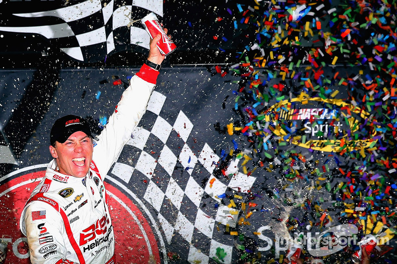 4. 2013: 'Happy' Harvick charges to the win after wild race