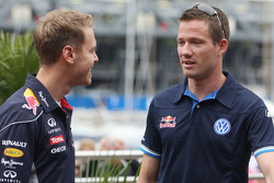 Sebastian Vettel, Red Bull Racing ve Sebastien Ogier, Rally pilotu