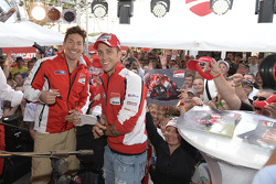Andrea Dovizioso, Ducati Team y Nicky Hayden, Ducati Team