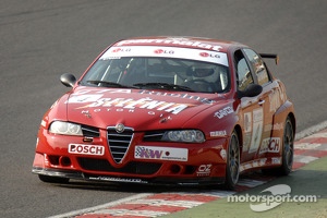 Ex Fabrizio Giovanardi ETCC Championship winning 2002 Alfa Romeo 156 S2000 driven by Stephen Dymoke