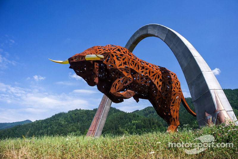 The Red Bull Ring statues