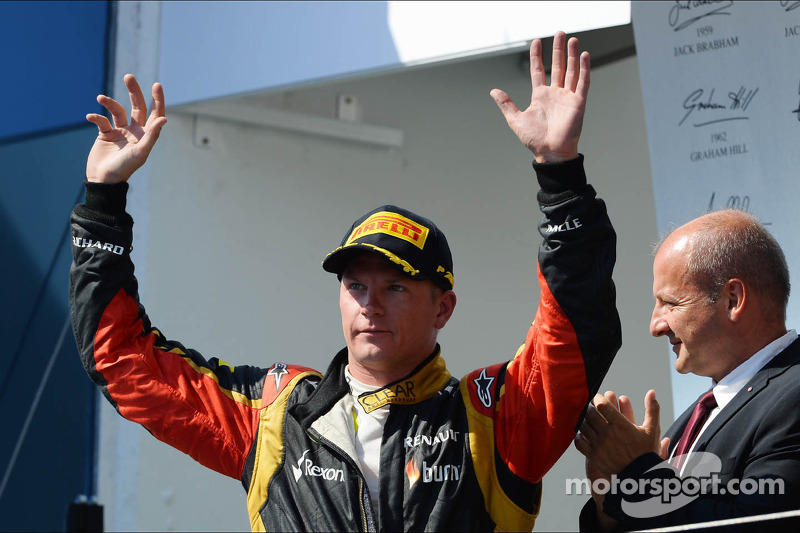 Raikkonen, igualado con Senna y Schumacher en podios