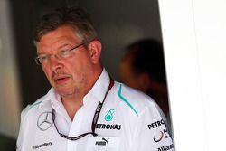 Ross Brawn, chefe da equipe Mercedes AMG F1