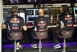 Christian Horner, Red Bull Racing, Diretor Desportivo, e Adrian Newey, da Red Bull Racing