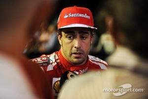 Fernando Alonso, Ferrari with the media