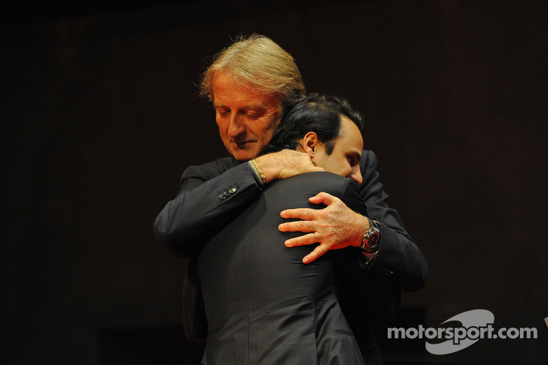 Felipe Massa y Luca di Montezemolo