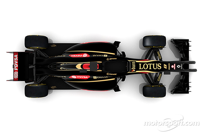 Representación de la computadora del nuevo Lotus F1 E22