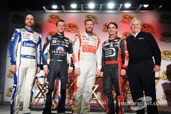 Jimmie Johnson, Kasey Kahne, Dale Earnhardt Jr., Jeff Gordon and Rick Hendrick