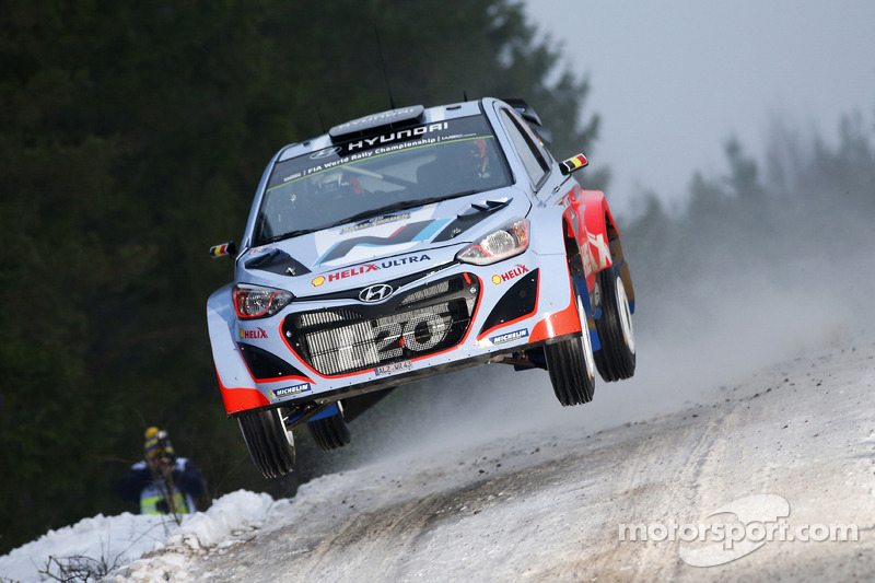 Thierry Neuville e Nicolas Gilsoul, Hyundai i20 WRC, Hyundai Motorsport