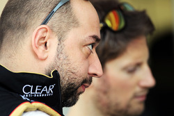 Gérard Lopez avec Romain Grosjean