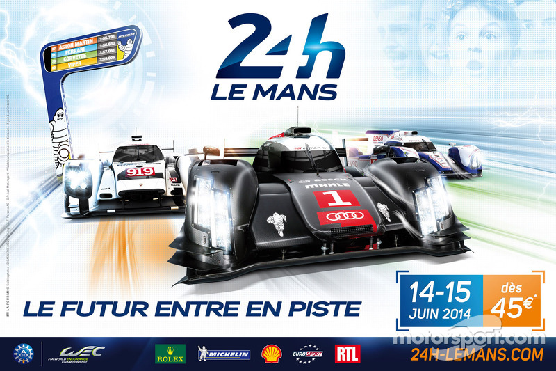 2014 Le Mans 24 Hours poster