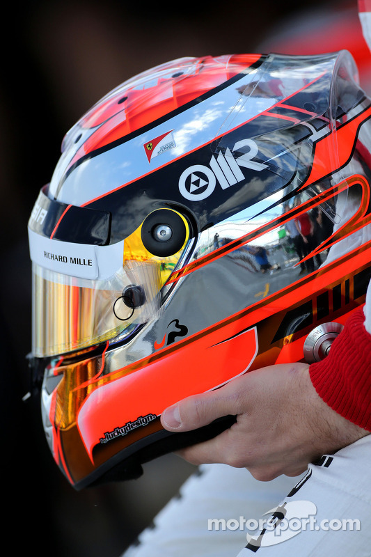 Jules Bianchi'nin kaskı, Marussia F1 Takımı