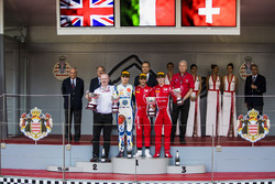 Podium: Lando Norris, Carlin, Antonio Fuoco, Charouz Racing System, Louis Deletraz, Charouz Racing System