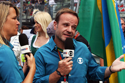 Rubens Barrichello sur la grille