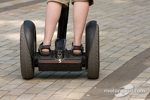 Segway experiences at Silverstone