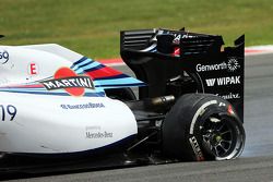 Reifenschaden: Felipe Massa, Williams FW36