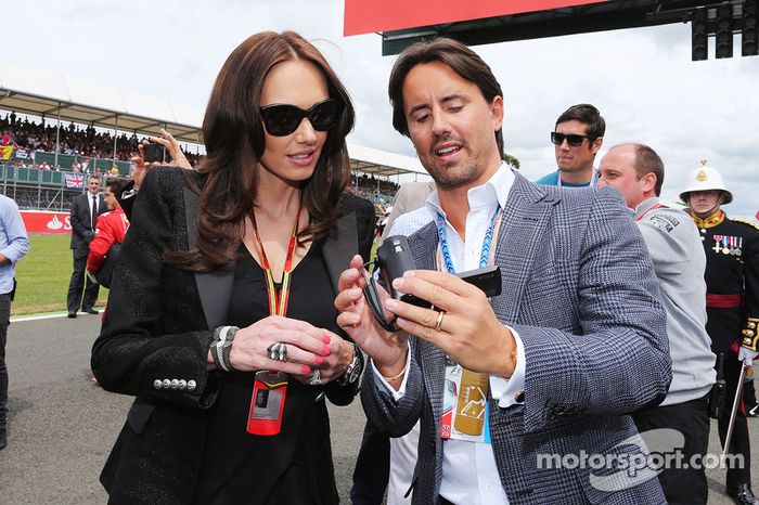 Tamara Ecclestone, con marido Jay Rutland