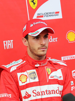 Jules Bianchi avec les médias