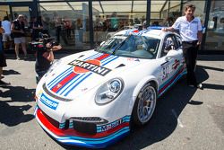 Patrick Dempsey, Actor, participando na corrida da Porsche Supercup