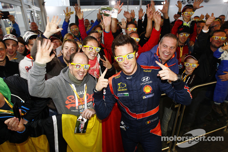 Vincitore Thierry Neuville