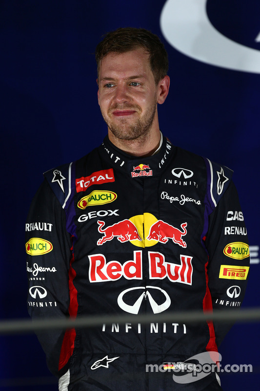 第二名塞巴斯蒂安·维特尔,红牛车队rb10