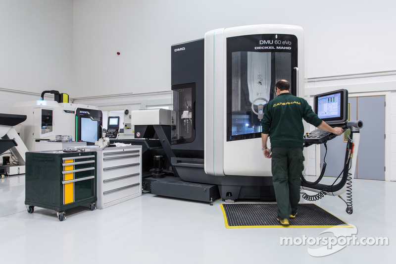 Kunjungan ke markas Caterham F1, Leafield (2013)