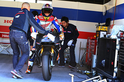 Casey Stoner teste la Honda MotoGP