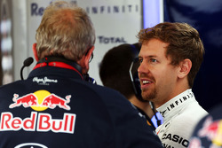 Sebastian Vettel avec Helmut Marko