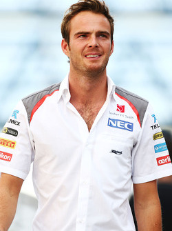 Giedo van der Garde, Sauber, piloto de prueba