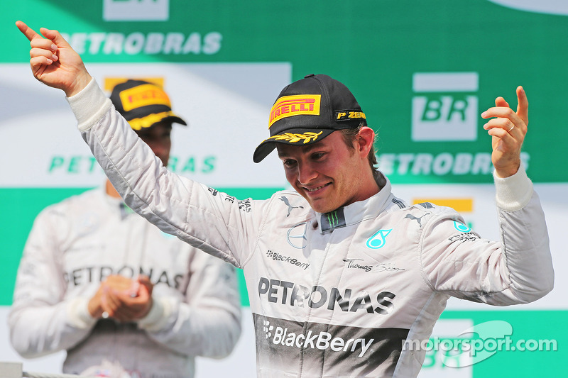 Carro novo, realidade nova. Em 2014, Rosberg venceu cinco vezes (317 pontos), uma delas no Brasil, e conseguiu seu primeiro vice-campeonato.