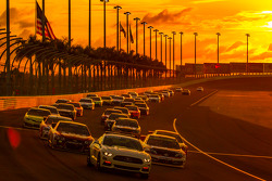 Pace car out during a caution