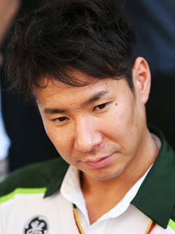 Kamui Kobayashi avec les médias