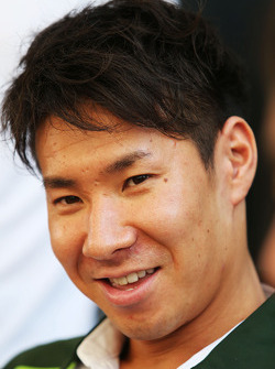 Kamui Kobayashi, Caterham with the media
