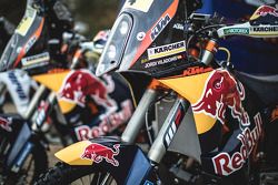 Red Bull KTM Factory bike detail