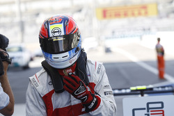 Il vincitore della gara Dean Stoneman, pilota del team Koiranen GP