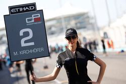 Chica de la parrilla  para Marvin Kirchhofer, ART Grand Prix