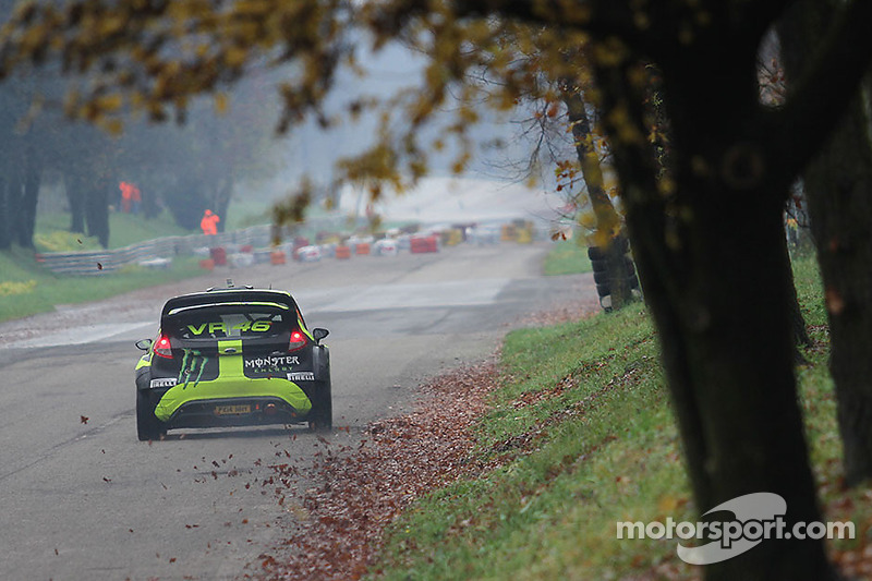 Valentino Rossi e Carlo Cassina, Ford Fiesta WRC