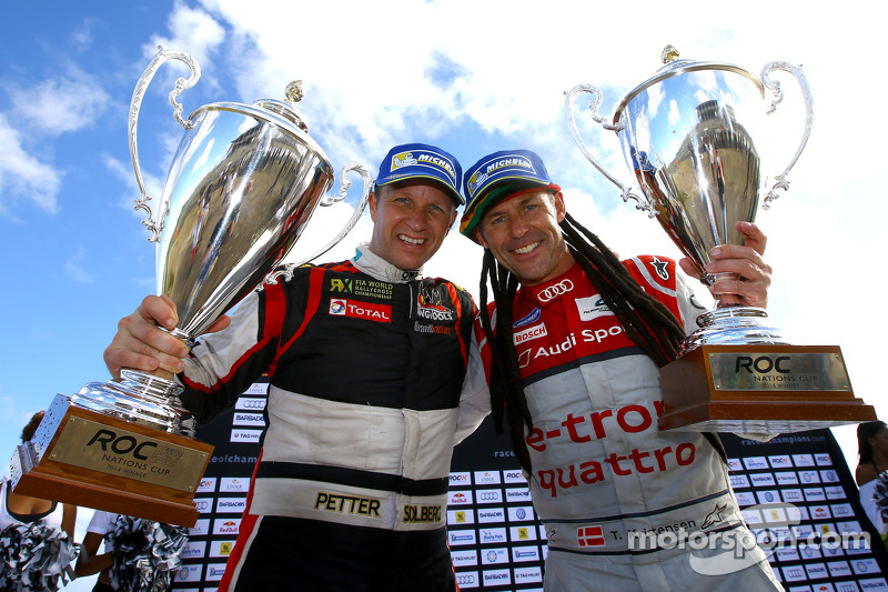 Kazanan Tom Kristensen ve Petter Solberg