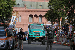 #501 Iveco: Gerard de Rooy, Jurgen Damen, Darek Rodewald