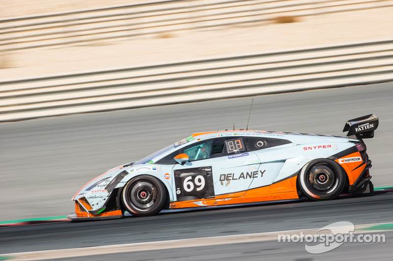#69 Gulf Racing UK Lamborghini Gallardo LP560 GT3: Роальд Гете, Стюарт Холл, Фредерік Фатьєн, Джеймі Кемпбелл-Уолтер