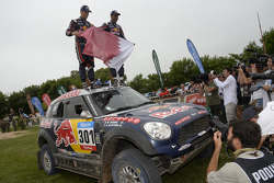 #301 Mini: Nasser Al-Attiyah, Mathieu Baumel, ganadores de la división de coches