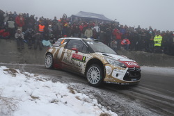 Sébastien Loeb y Daniel Elena, con el Citroën DS3 WRC, del Citroën Total Abu Dhabi World Rally Team
