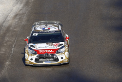 Sébastien Loeb y Daniel Elena, con el Citroën DS3 WRC, del Citroën Total Abu Dhabi World Rally Team