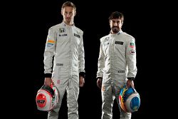 Jenson Button e o Fernando Alonso, McLaren Honda