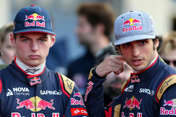 Max Verstappen, Scuderia Toro Rosso en Carlos Sainz Jr., Scuderia Toro Rosso